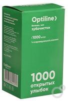 Зубочистки Optiline  в индивидуальной упаковке  дерево (упаковка 1000шт)